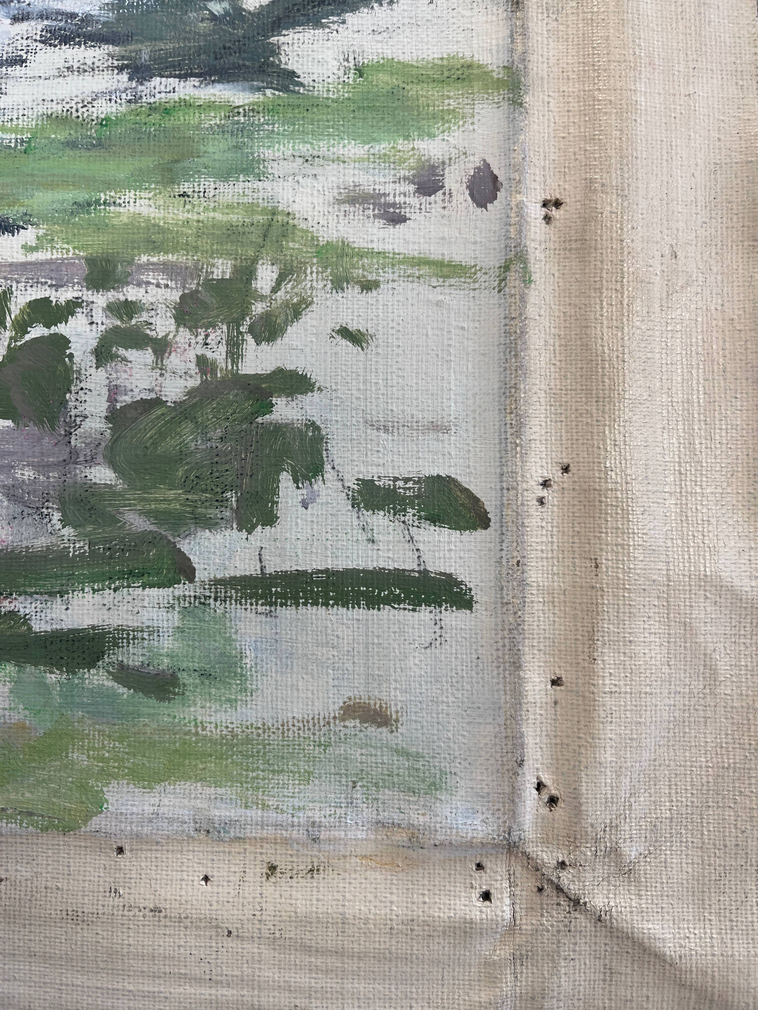 HST painting "Landscape of the Moors" from Ireland? attr. Roger ROZET (1915-2001)