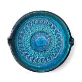 Bitossi round ashtray by Aldo Londi in ceramic, 60s
