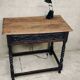 Small desk or table in Henri II style.
