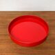 Vintage Space Age Red Tray from Boltze Design, 1970s