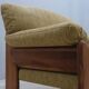 Mobil Girgi walnut wood armchairs 1970s, set of 2