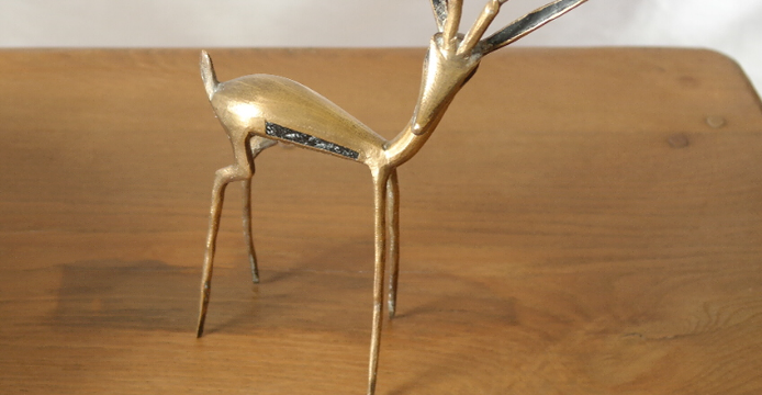 Solid oak table country 50s