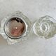 2 Vintage Scandinavian ice class candle holders