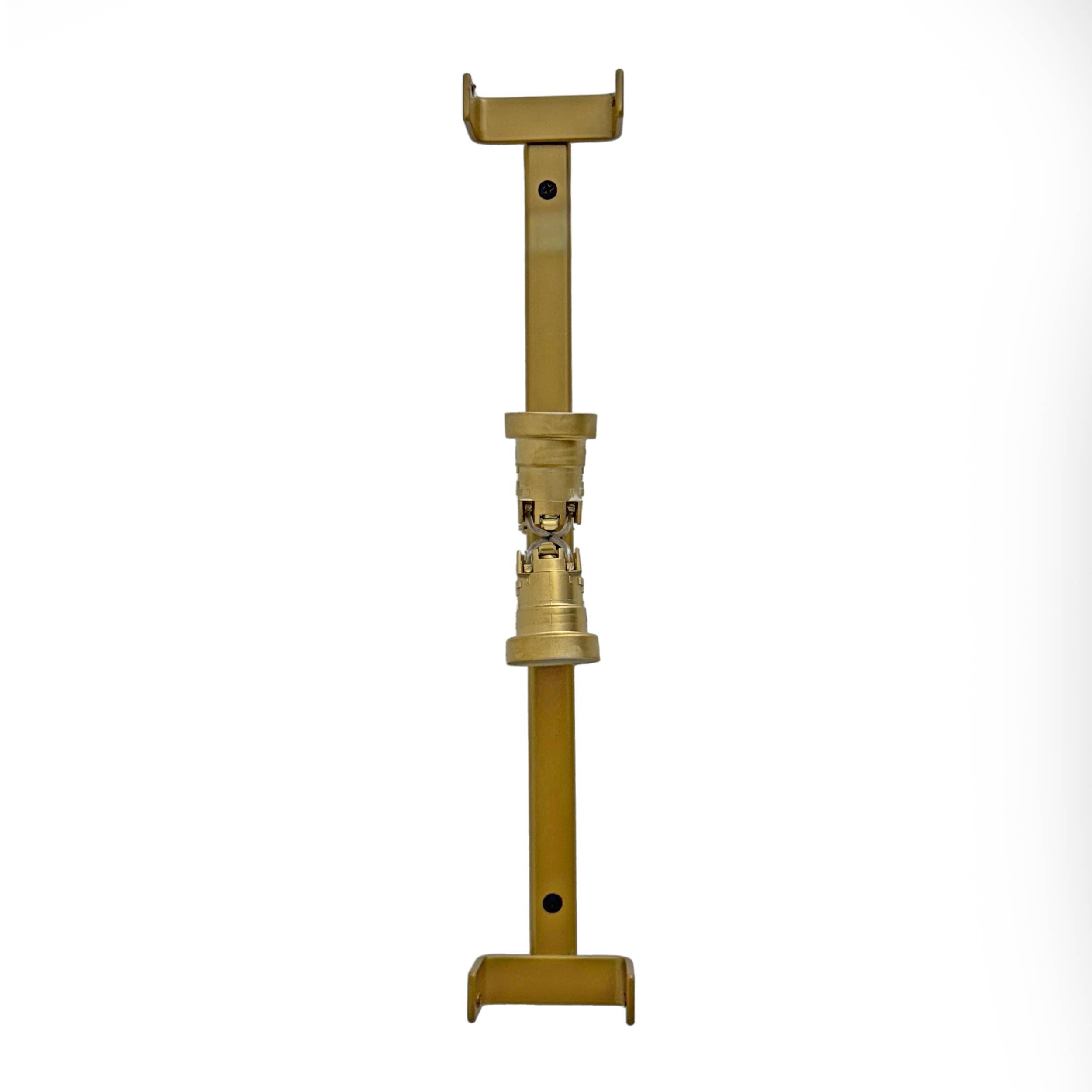 Pair of Mazzega-Style Gold Yellow Murano Glass Sconces