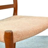 Set of 2 model 85 dining chairs by Niels Moller from Denmark