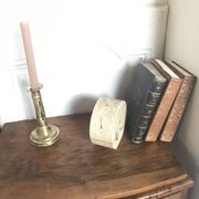 Travertine bookends