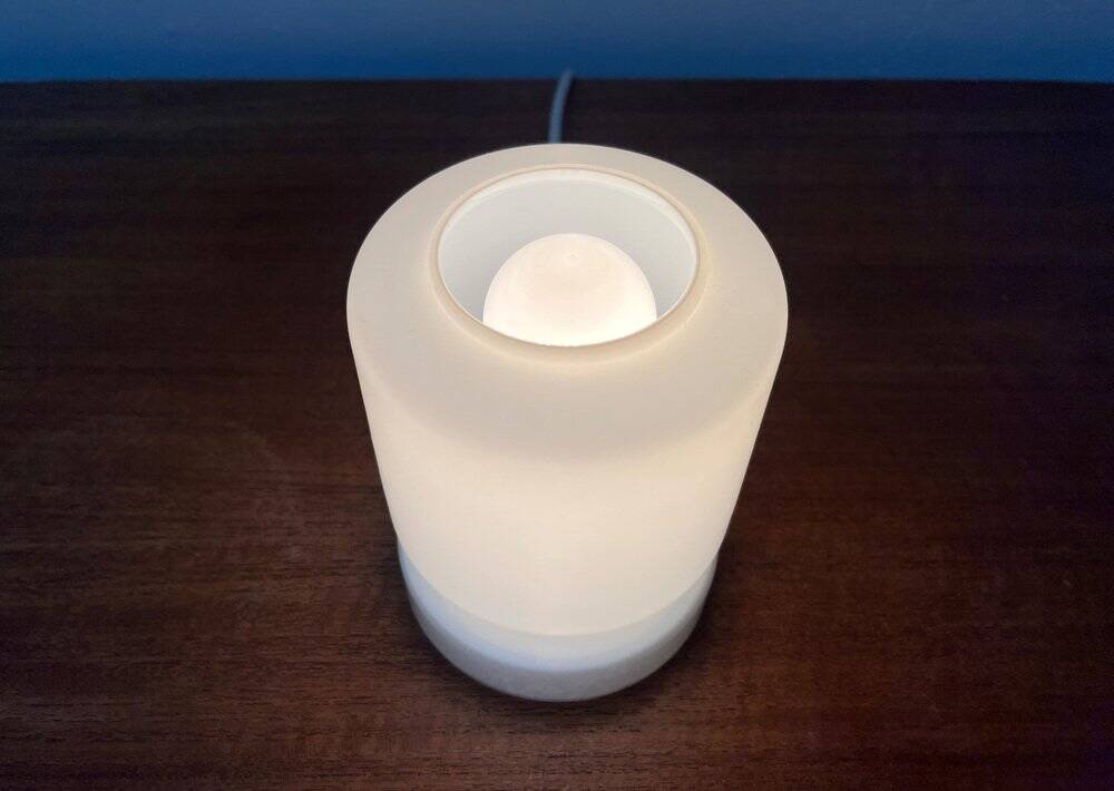 Mid-century minimalist glass table lamp, 1960s