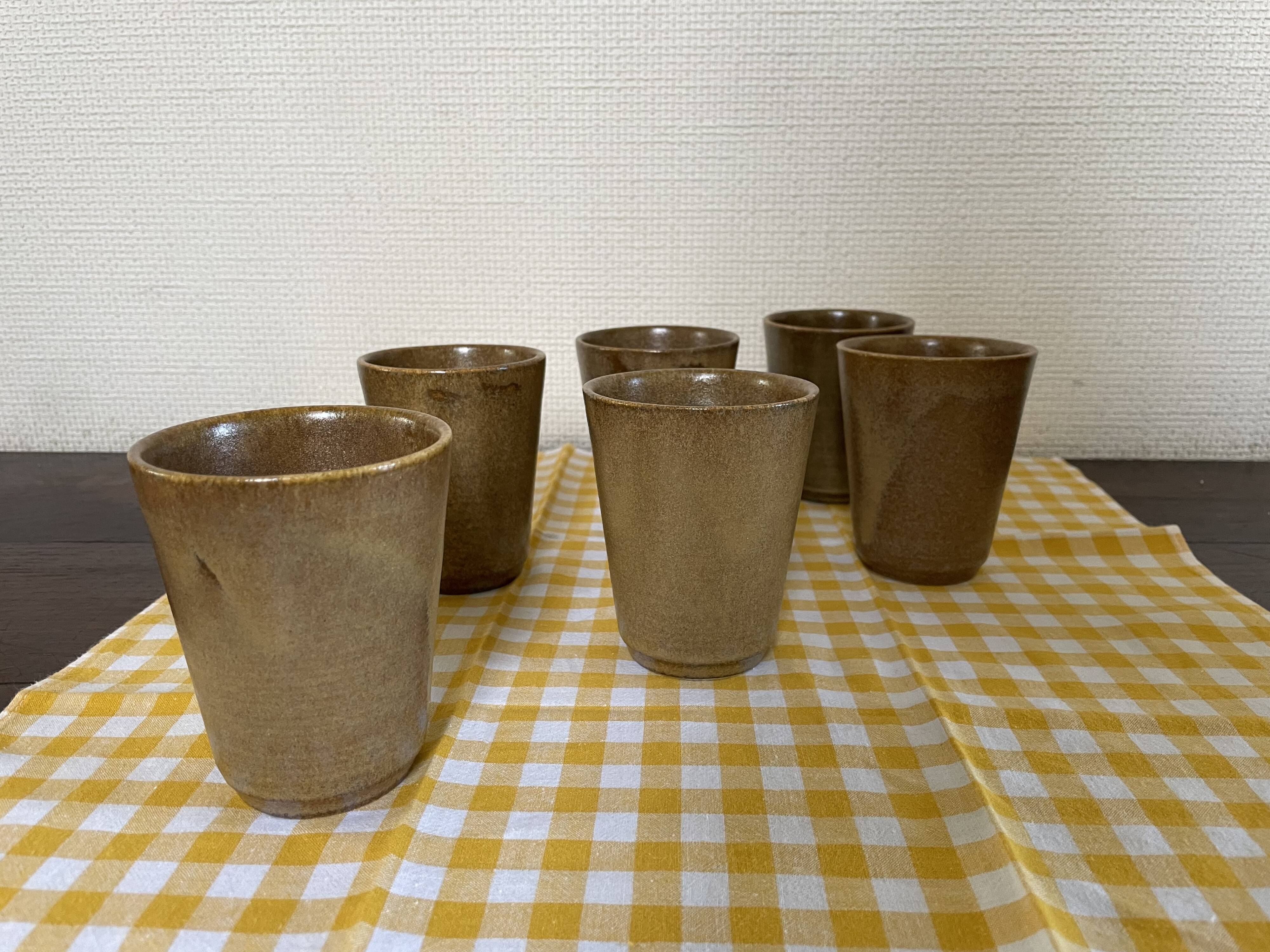Digoin stoneware mugs