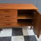 Danish Teak sideboard with drawers and door, 1960s