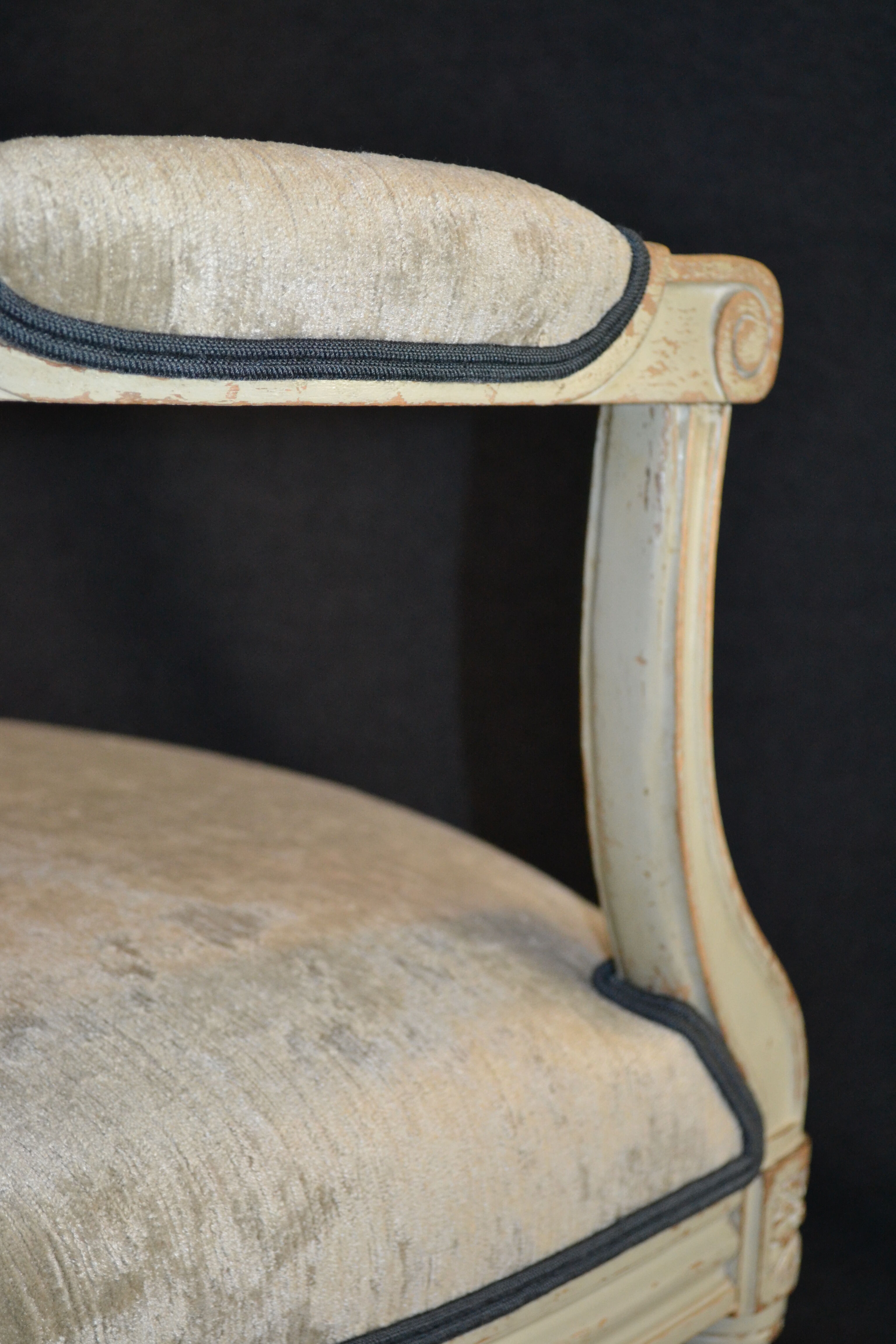 Pair of medallion chairs