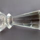 Glass candlesticks