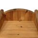 Vintage set of two pine wood bedside tables