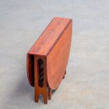 Scandinavian vintage folding table 1960