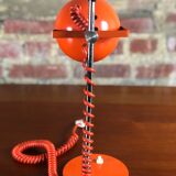 Eyeball lamp orange 1970