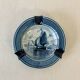 Vintage ashtray Delft Holland 417 Pyramid – blue earthenware with boat decoration