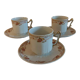 Porcelain cups UC Limoges, series of three