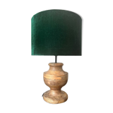 Lampe en bois de manguier