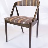Set Of 6 Dining Chairs Model 31 Made In Dark Wood By Kai Kristiansen