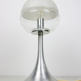 Space age german mushroom table lamp from Doria Leuchten, 1970s