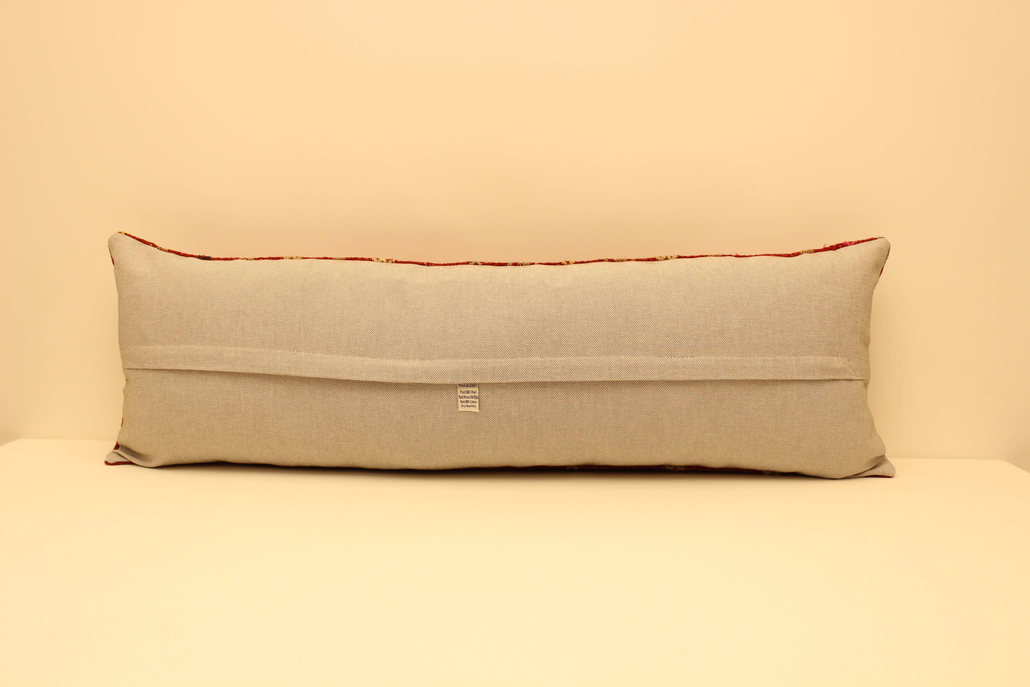 Turkish kilim cushion, 30x90 cm, od-232