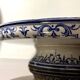 4 old Moustiers plates