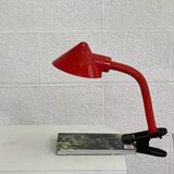 Vintage articulated clamp lamp