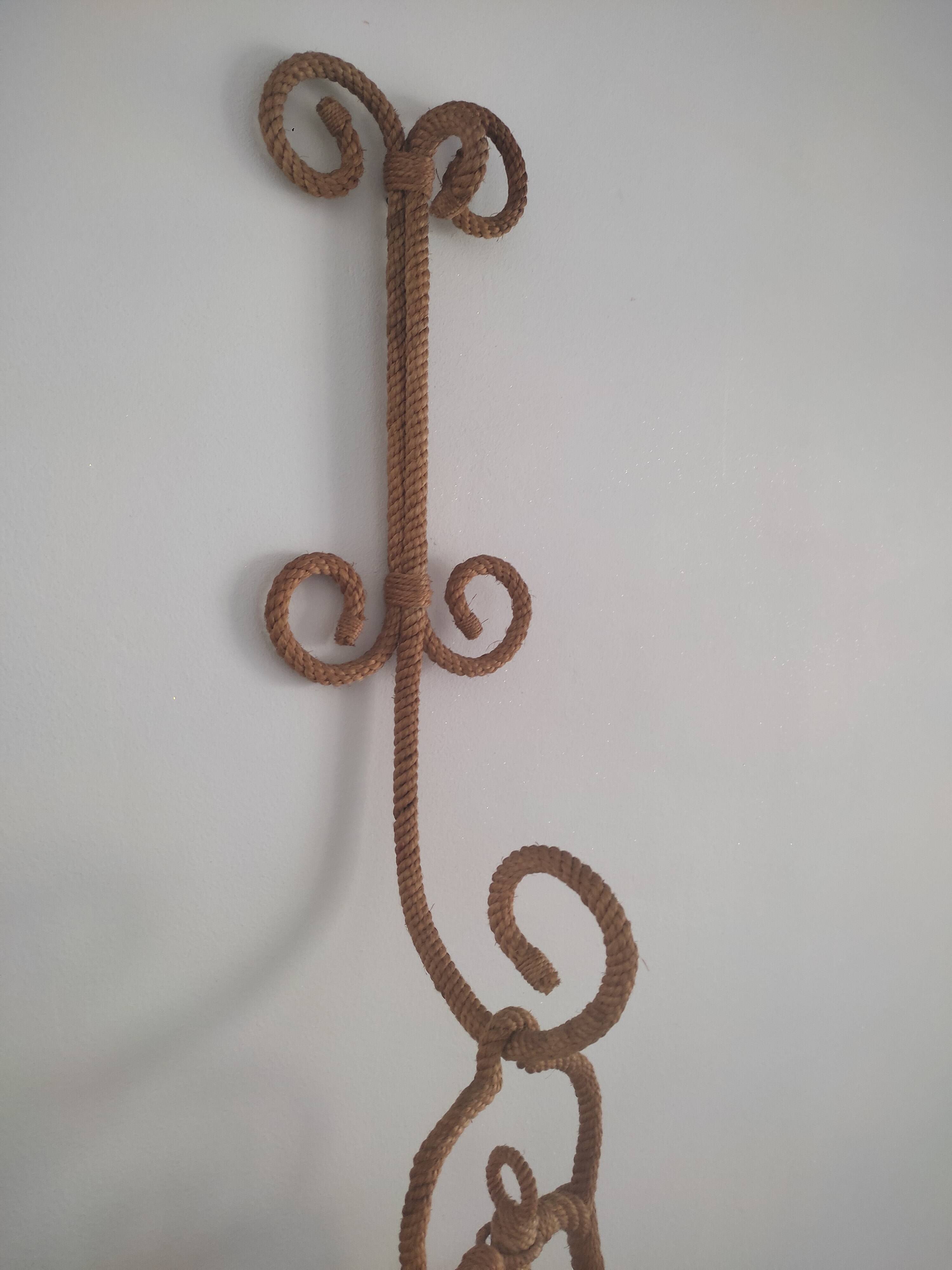 Rope wall lamp