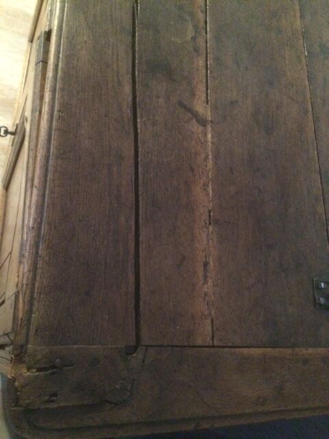 Old wooden maie buffet