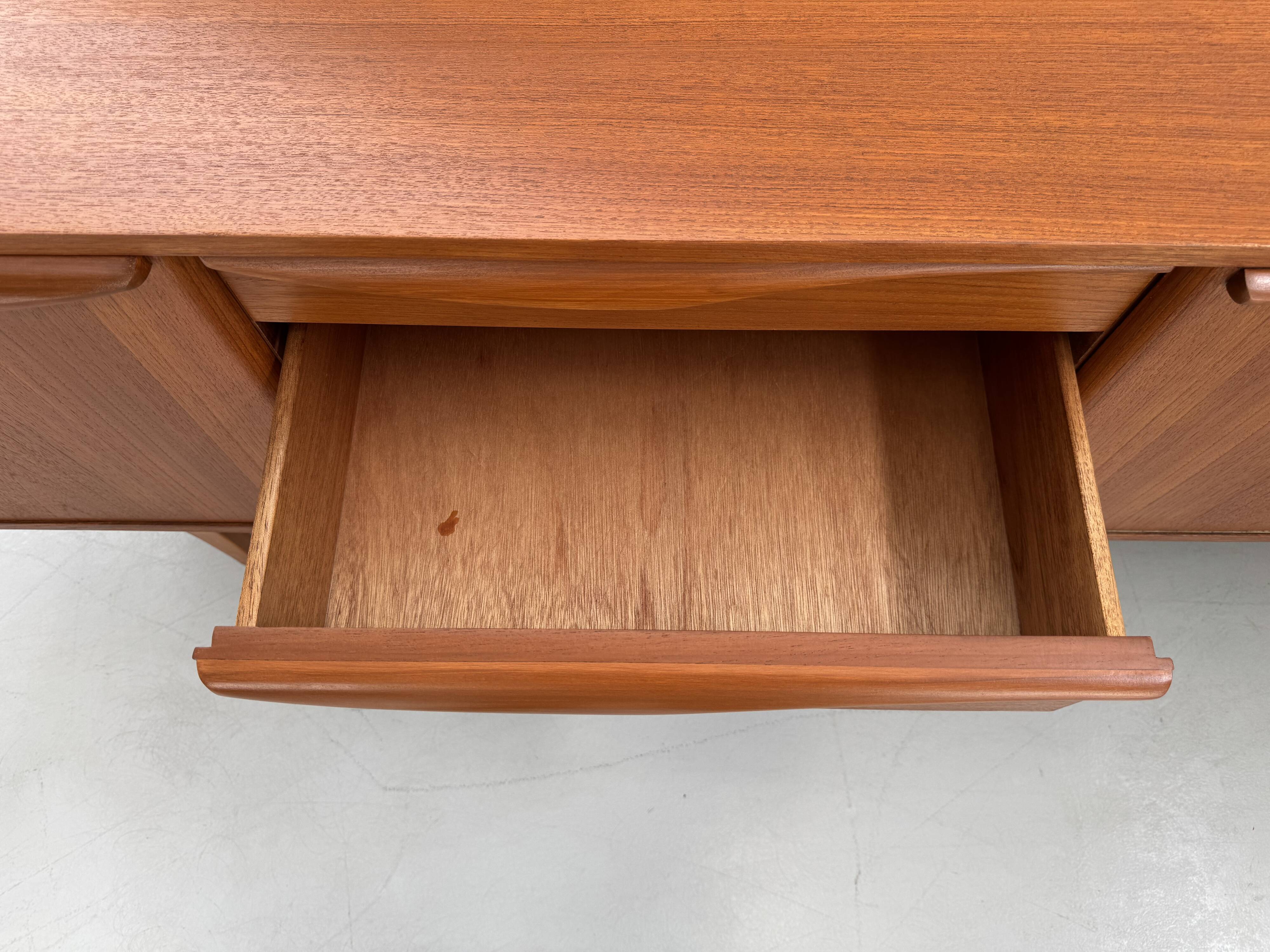 Beautiful and unique Stonehill sideboard from the 1960s made of teak.