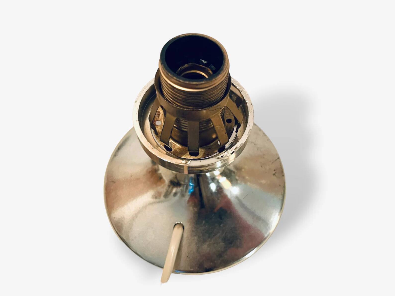 Set of 2 bubble glas lamps by Helena Tynell 1970