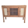 Buffet bois brut restauré pour meuble rangement d'entrée ou TV 