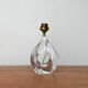 French glass table lamp from the mid-century by Daum, 1960s.