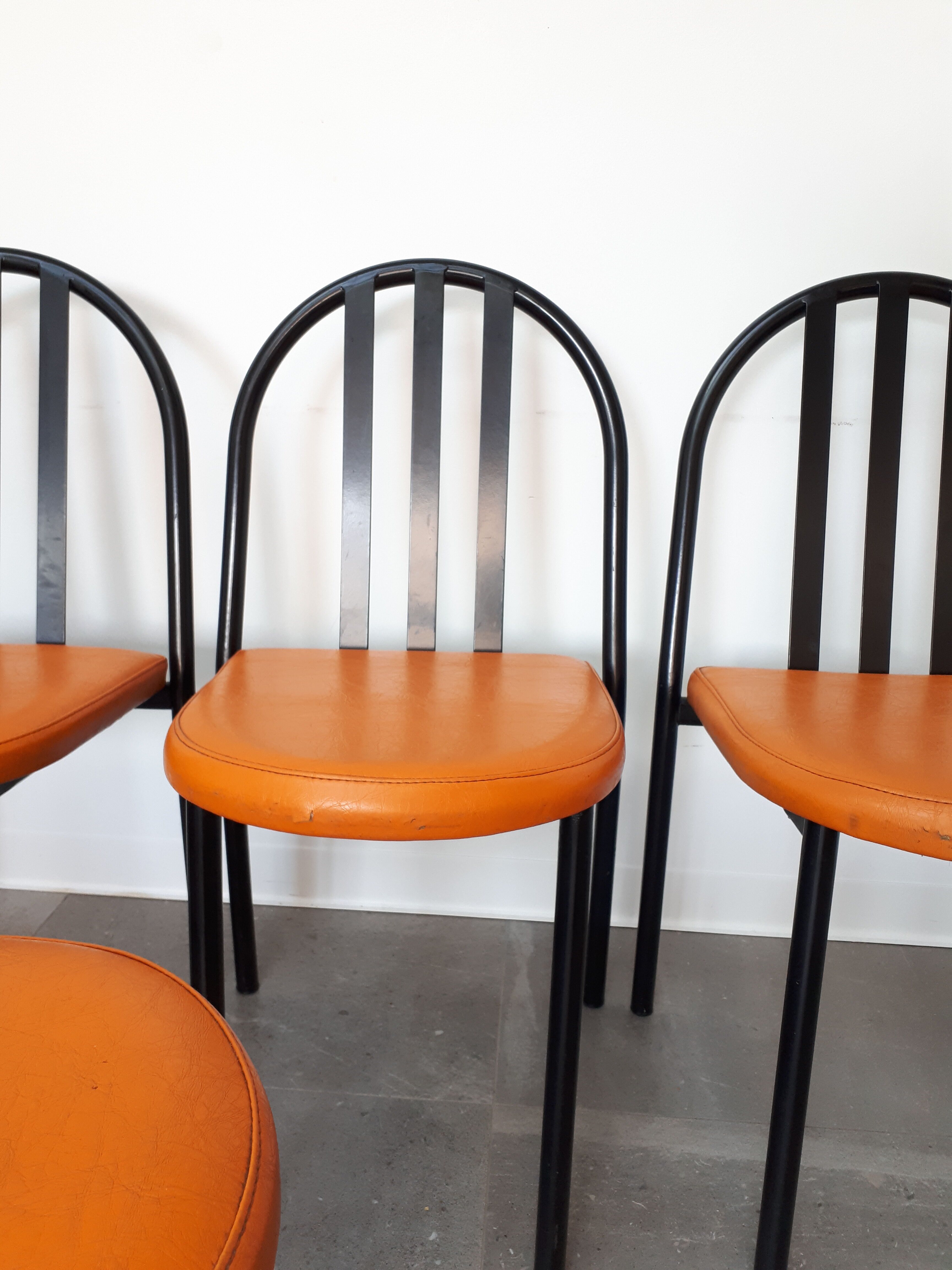 5 Mallet Stevens chairs 70s