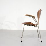Model "3207" chair by Arne Jacobsen for Fritz Hansen, Denmark 1955.