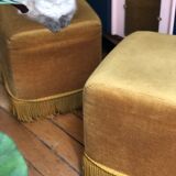 Poufs à franges