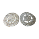 Pair of shell dishes underside 70s