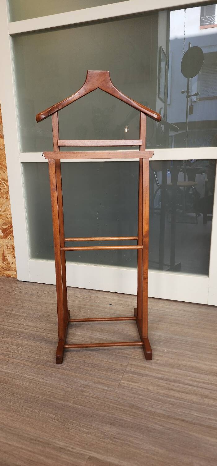 Double valet in solid wood, vintage