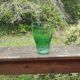Blown glass vase designed by Maria Vinka for IKEA