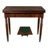 Mahogany Games Table, Louis-Philippe Period – 2nd Part of the 19th Century