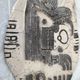 Ceramic wall plaque signed unique piece, pre-Columbian art.
