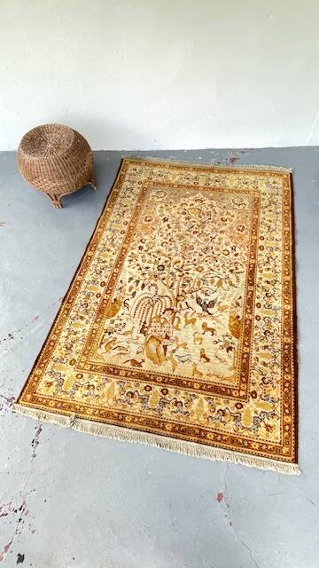 VINTAGE Wool Tree of Life RUG