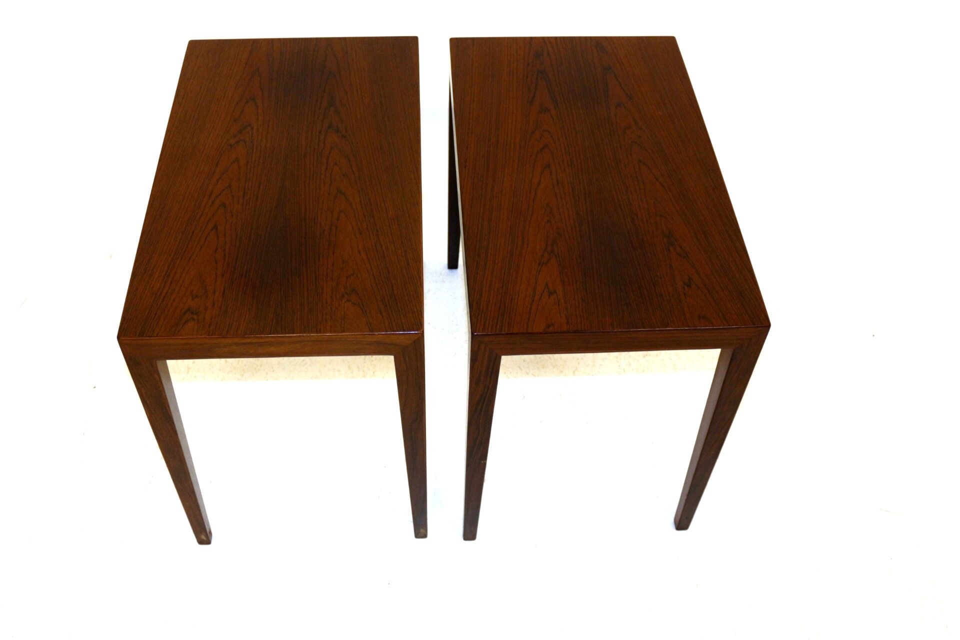 Pair of rosewood bedsides,Severin Hansen, Denmark, 1960