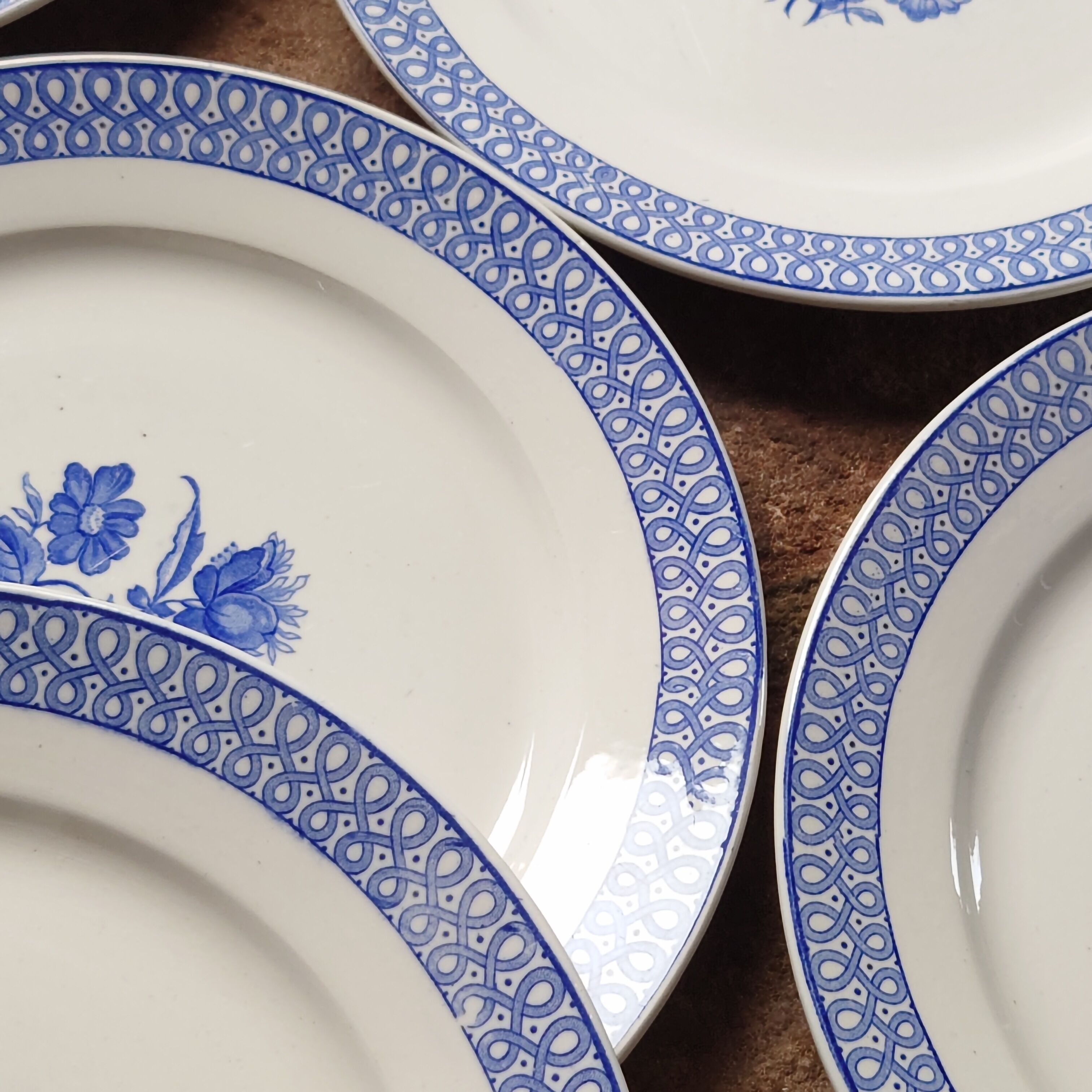 Flat plates "Helsingör" Sarreguemines