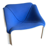 Living room chair F300 by Pierre Paulin blue perfect condition