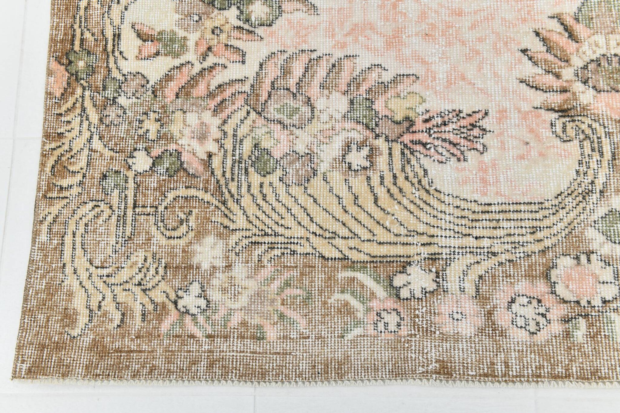 Tapis persan vintage classique 6x10, 179x303 cm