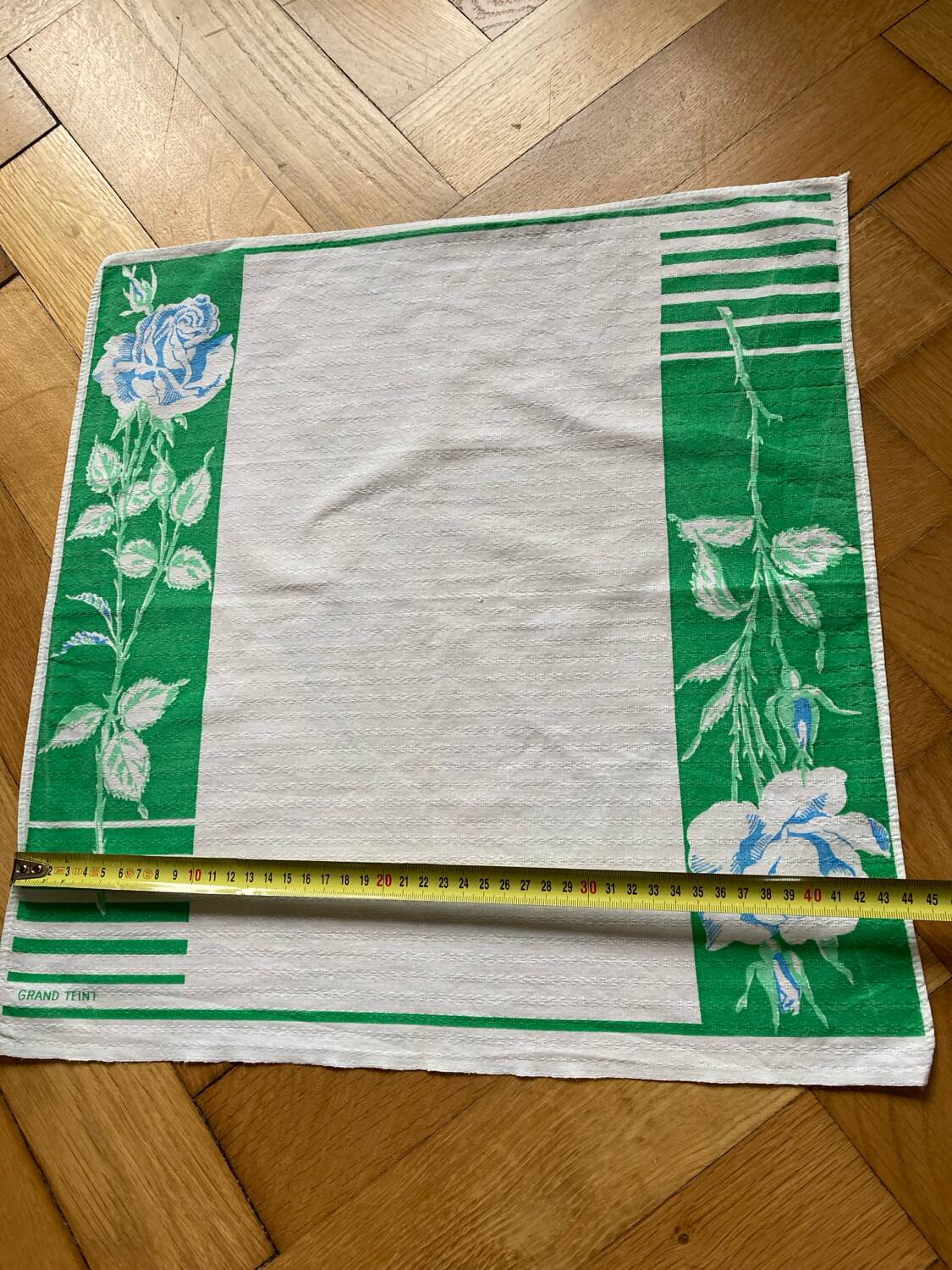 Vintage pink and blue napkins