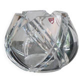 Swedish crystal vase Orrefors 1960