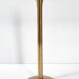 Vintage 1970 soliflore vase in gilded brass