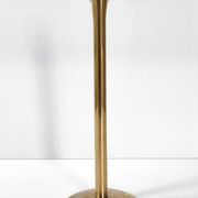 Vintage 1970 soliflore vase in gilded brass