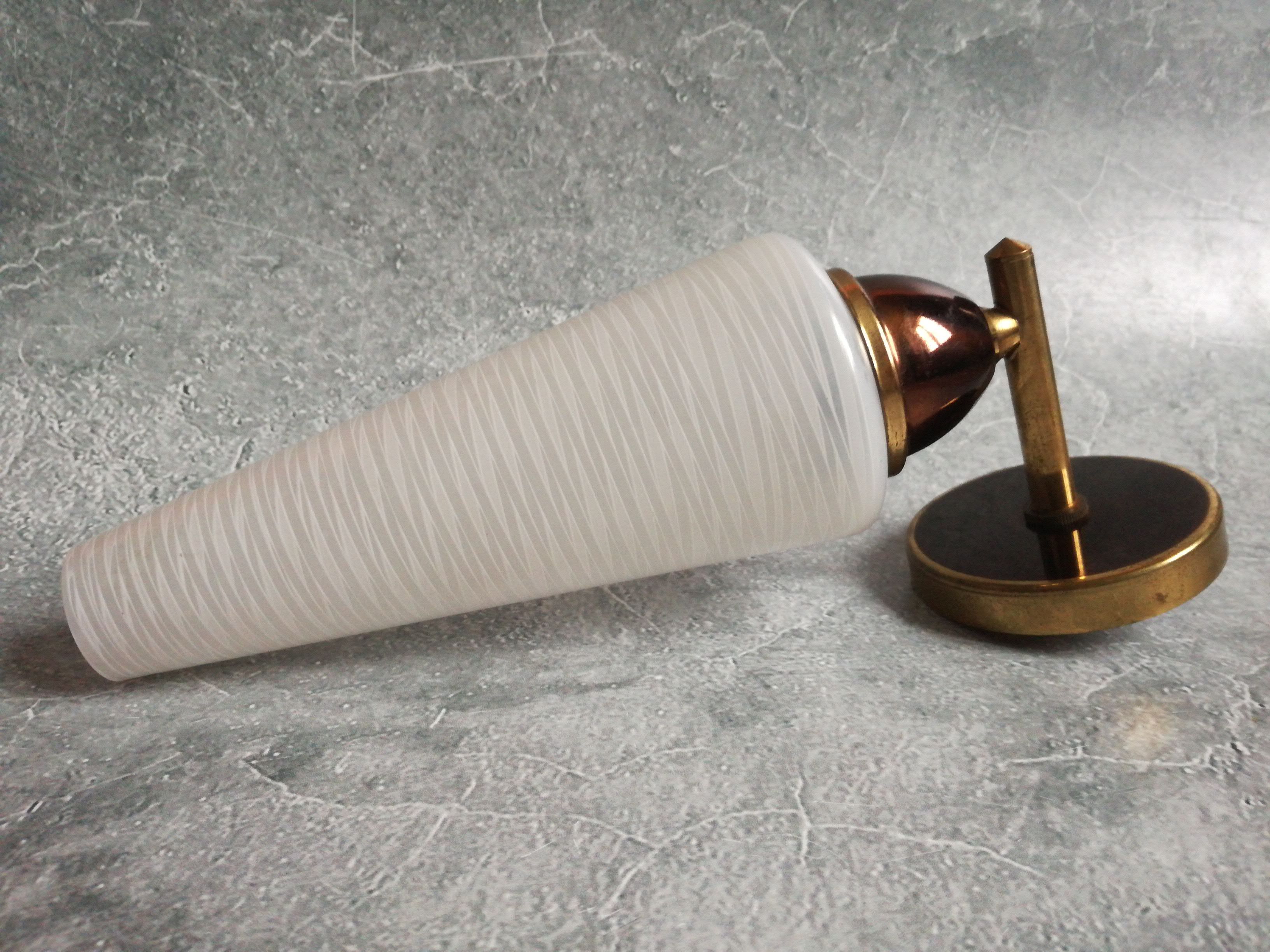 Mismatched sconces 1950